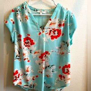 Fun2Fun floral short-sleeve shirt